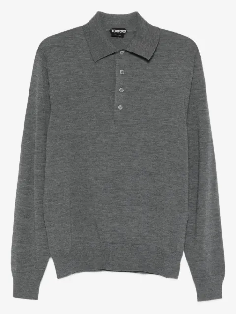 TOM FORD long-sleeve polo shirt