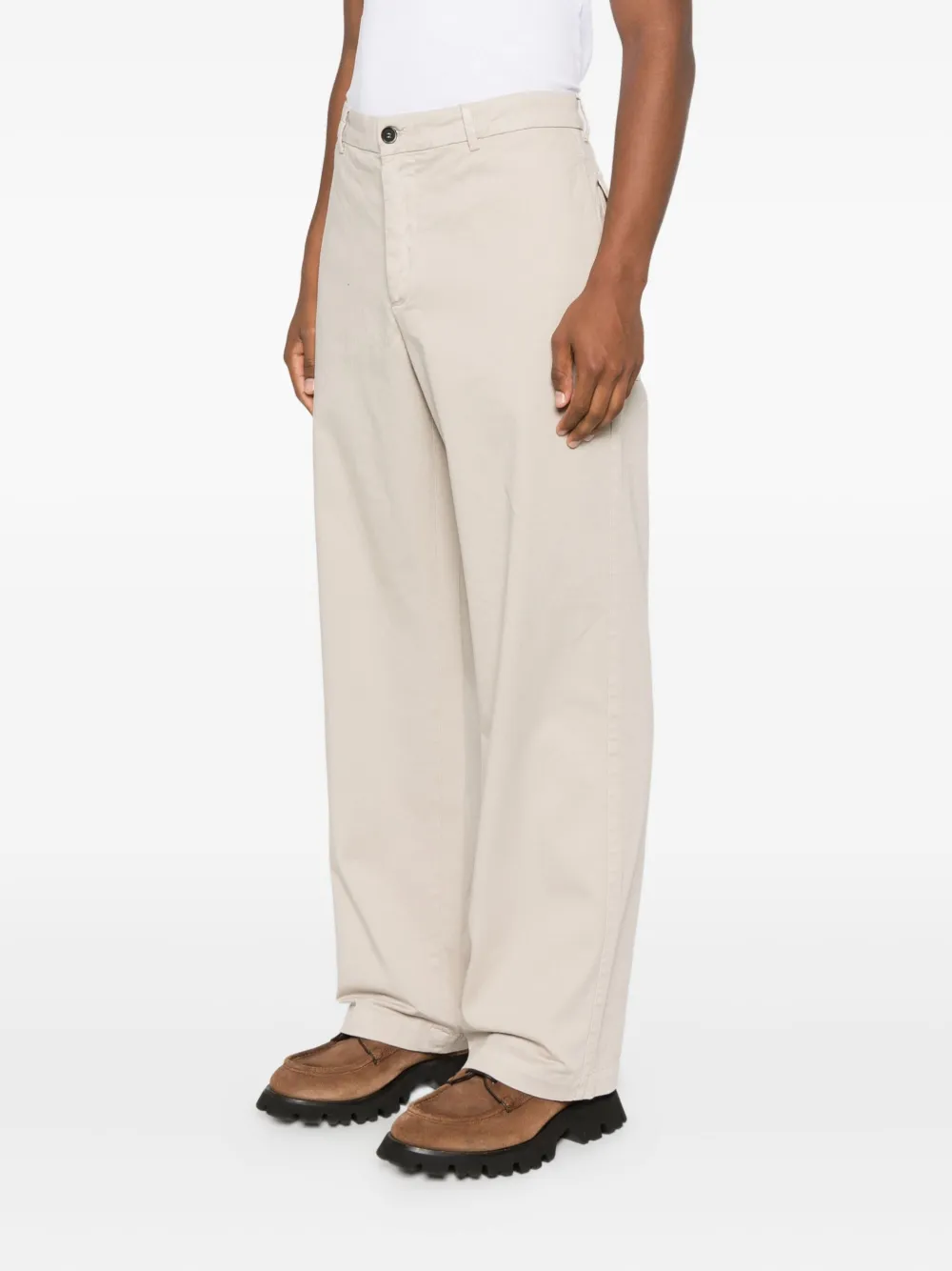 Barena Katoenen broek Beige