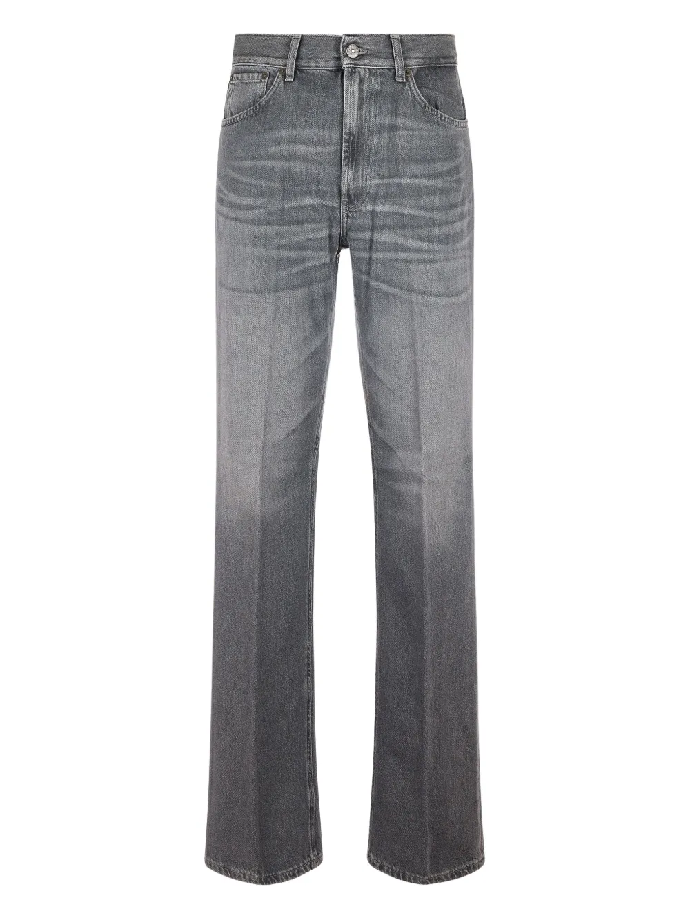 DONDUP cotton jeans Grijs