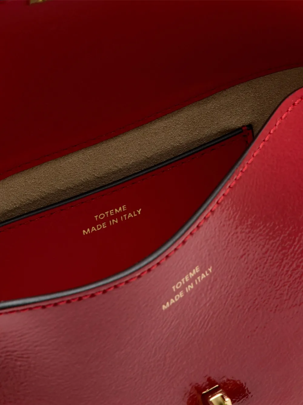 TOTEME Clutch met T-slot Rood