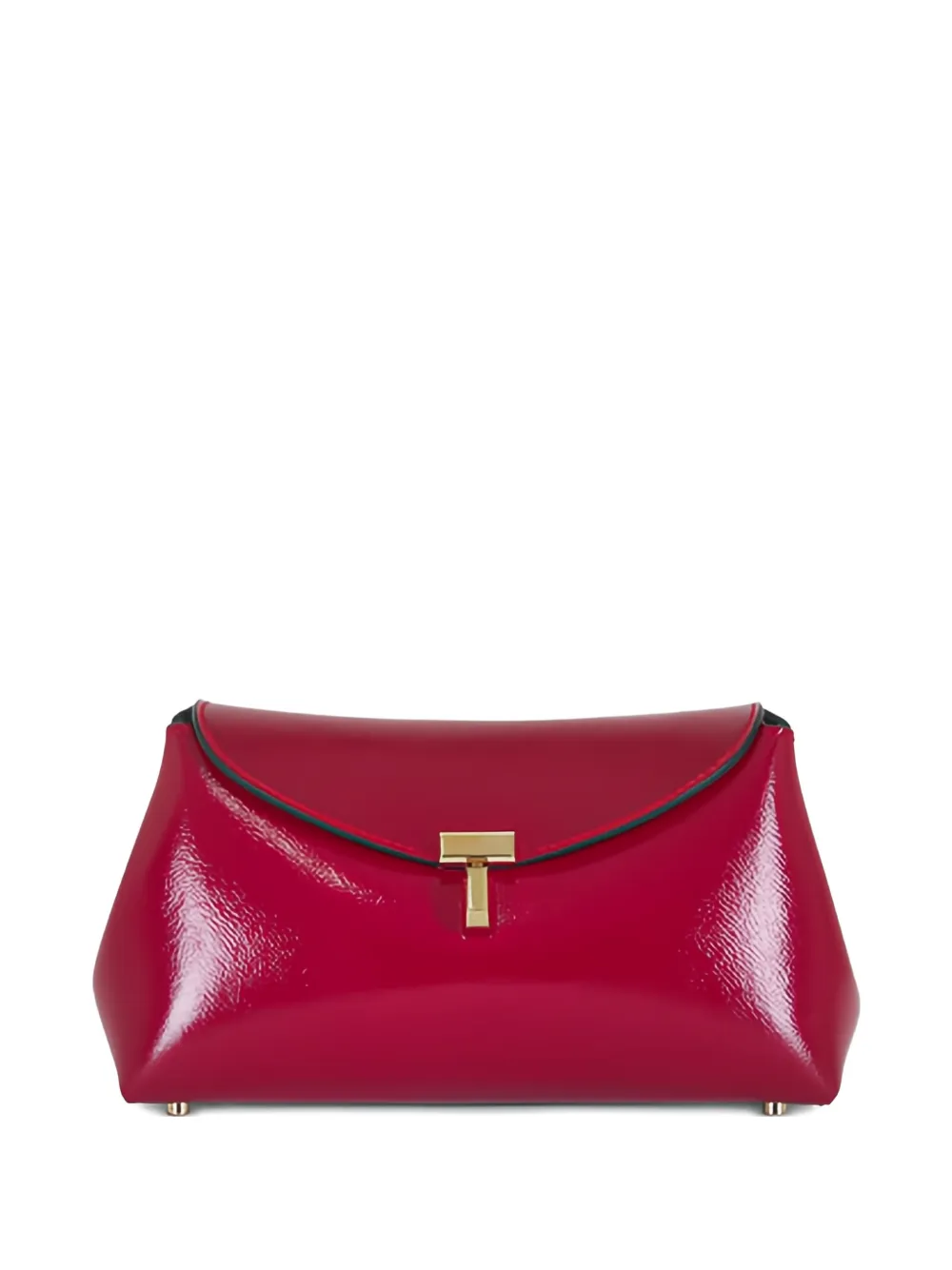 TOTEME mini T-lock clutch bag | Red | Image 1
