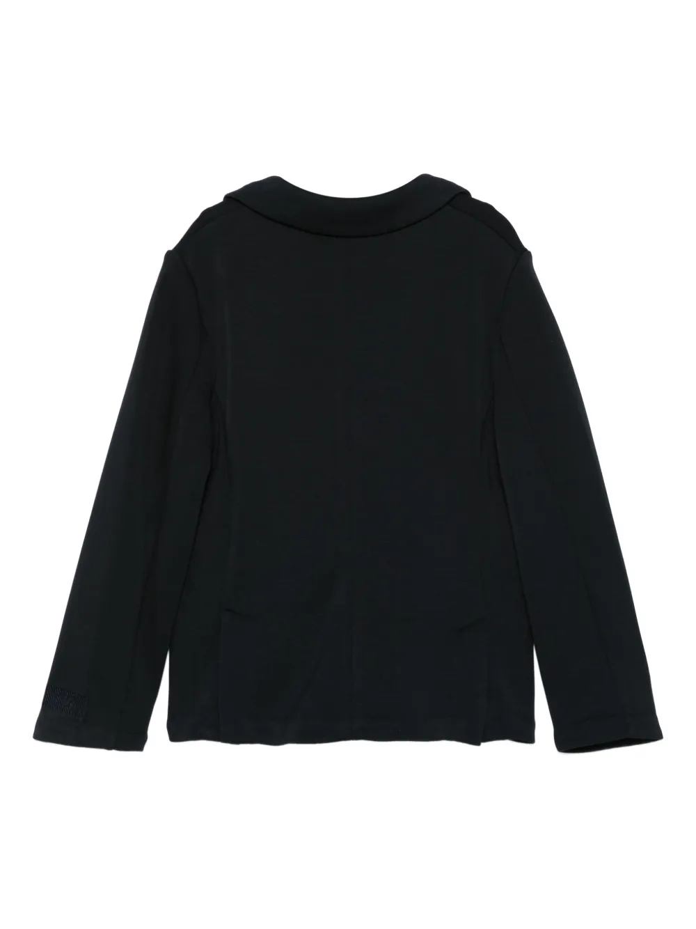 Emporio Armani Kids single-breasted blazer Blauw
