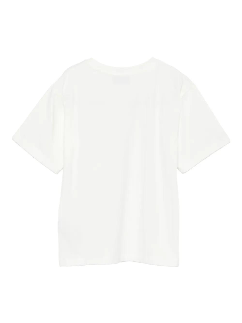 Moschino Kids Teddy Bear-print T-shirt Wit