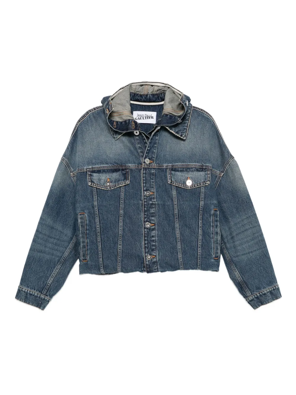 Jean Paul Gaultier cotton denim jacket | Blue | Image 1