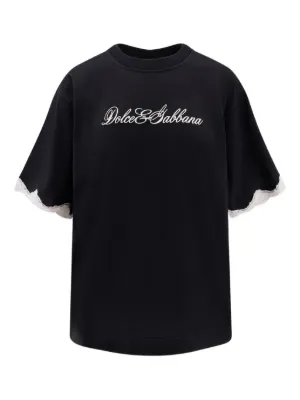 Dolce & Gabbana レディース Tシャツ・カットソー 希少 DOLCE&GABBANA ドルガバ DG 半袖 Tシャツ レディース