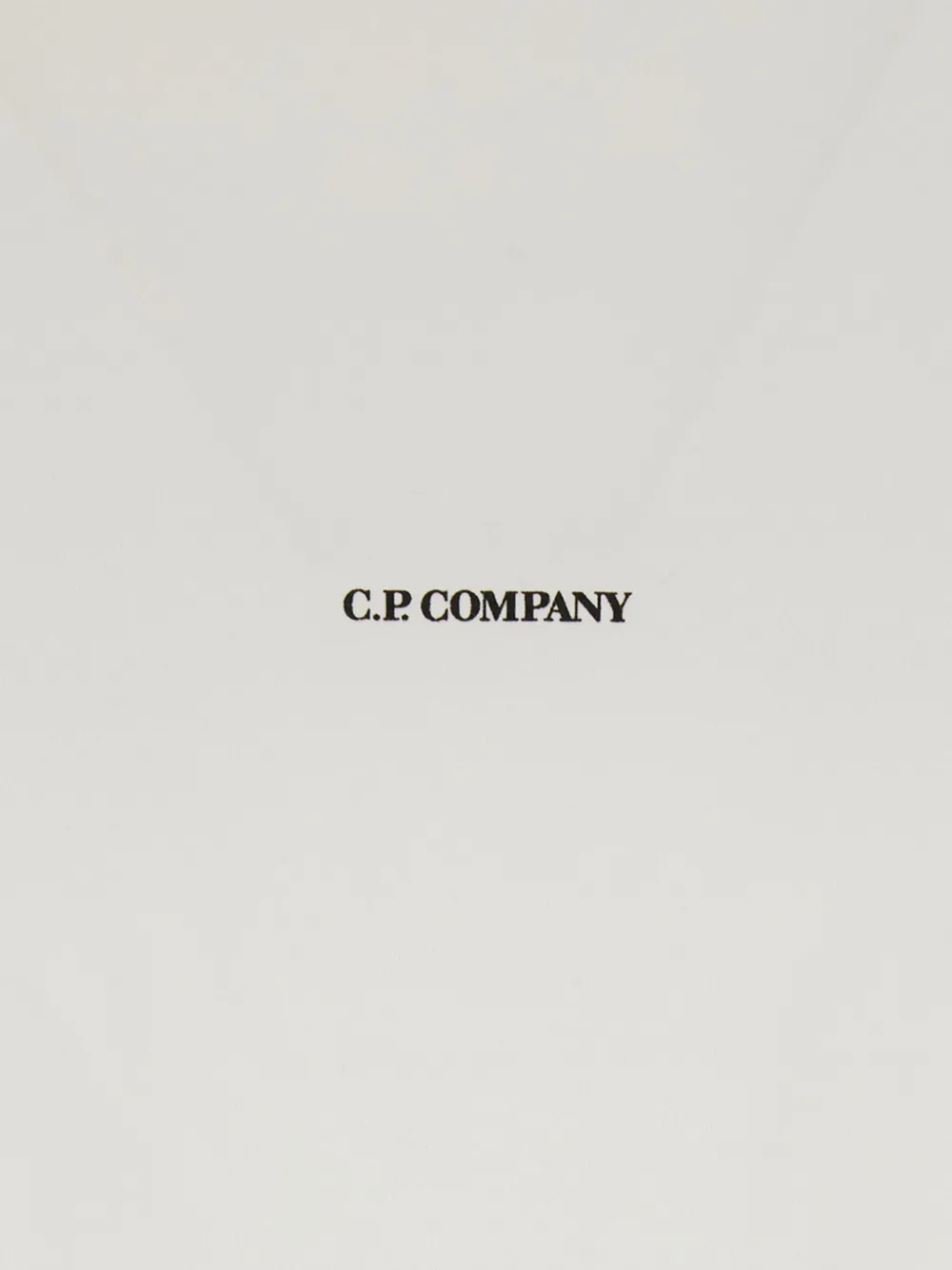 C.P. Company logo-print T-shirt Wit
