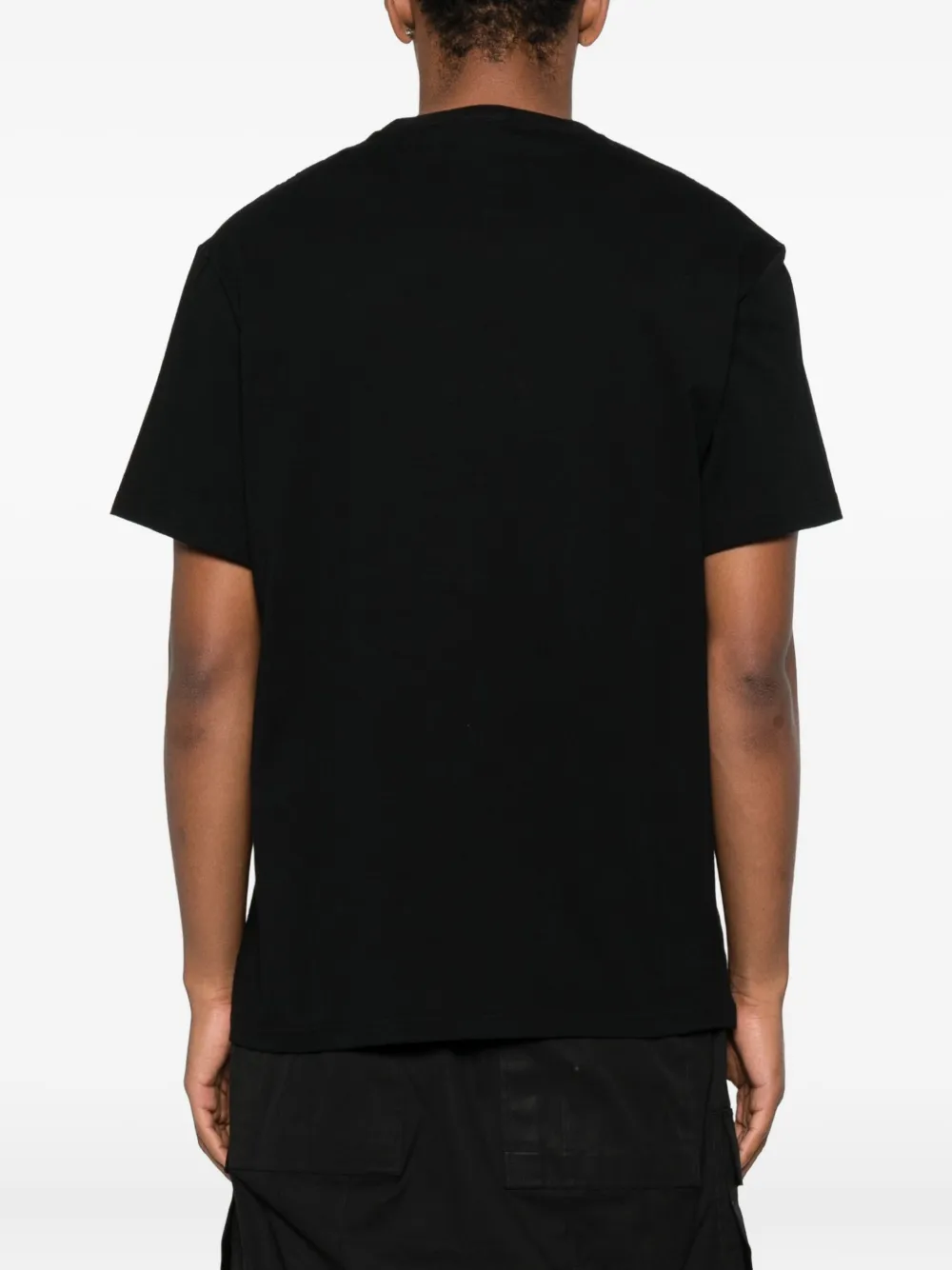 Alexander McQueen skeleton-print cotton T-shirt Zwart
