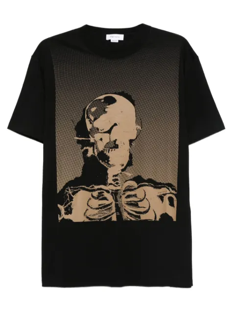 Alexander McQueen skeleton-print cotton T-shirt
