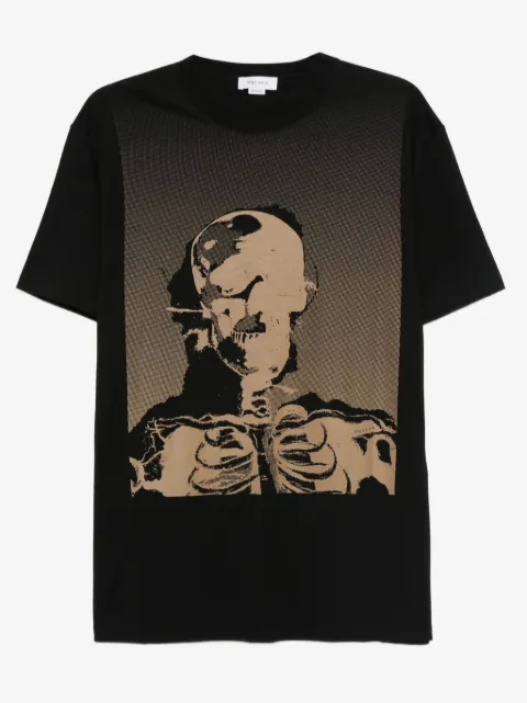 Alexander McQueen skeleton-print cotton T-shirt