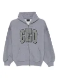 Balenciaga CEO zip-up hoodie - Grey
