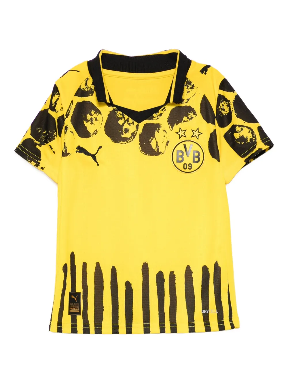 PUMA x Kidsuper x Borussia Dortmund football T-shirt - イエロー PUMA x Kidsuper x Borussia Dortmund football T-shirt - イエロー