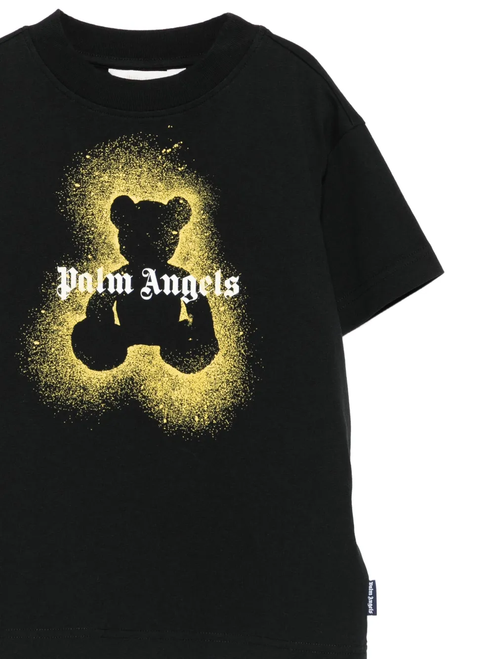 Palm Angels Kids Palm Angels T-shirts and Polos Zwart