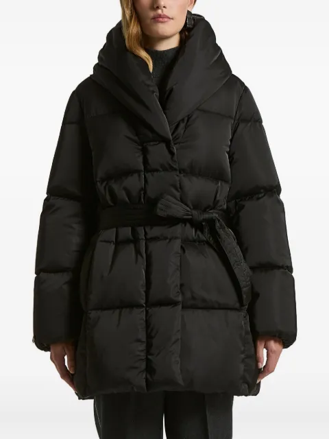 Peserico belted padded coat