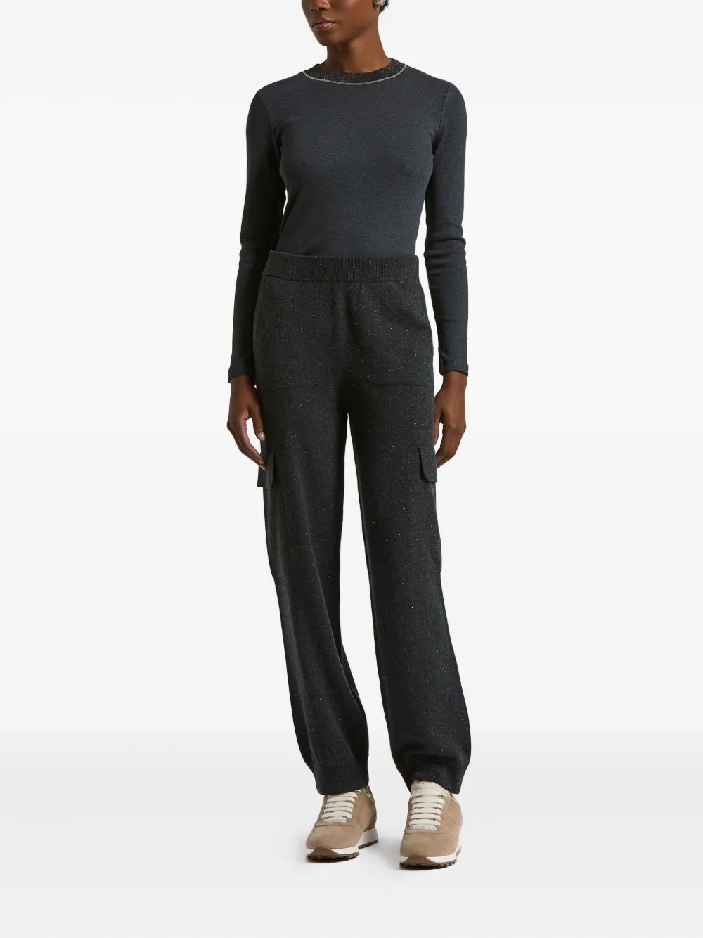 Peserico Cargo broek - Grijs