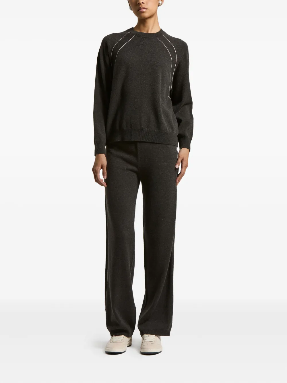 Peserico raglan-sleeve cashmere sweater | Knitted Sweaters | Image 2