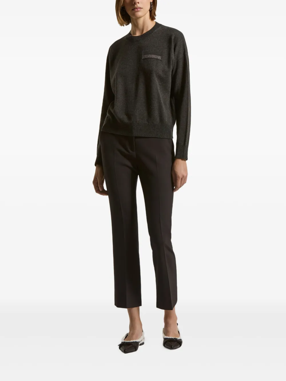 Peserico embellished-detail sweater | Knitted Sweaters | Image 2