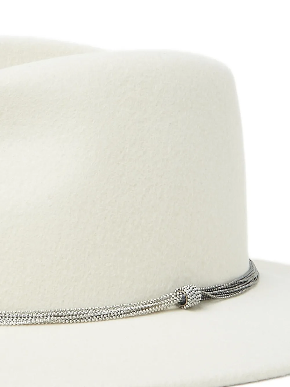 Peserico chain-trimmed fedora hat | Image 2