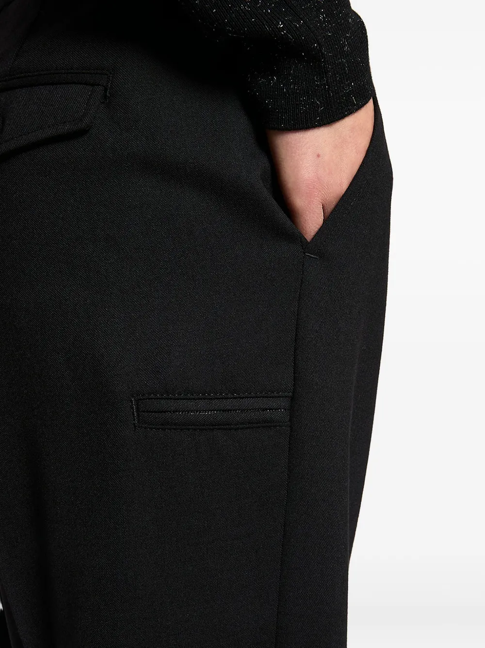 Peserico Plooibroek Zwart