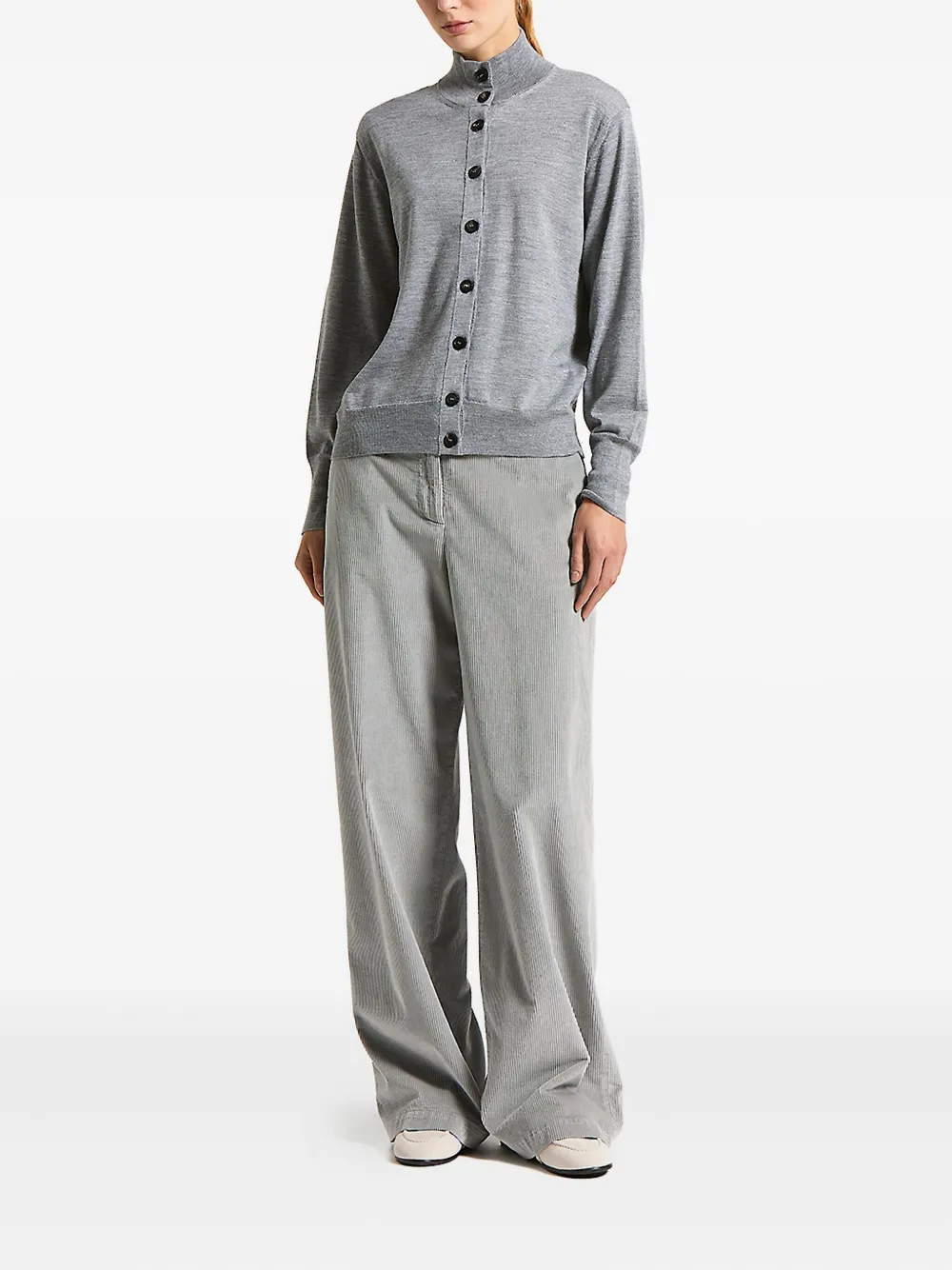 Peserico buttoned high-neck cardigan | Cardigans | Image 2