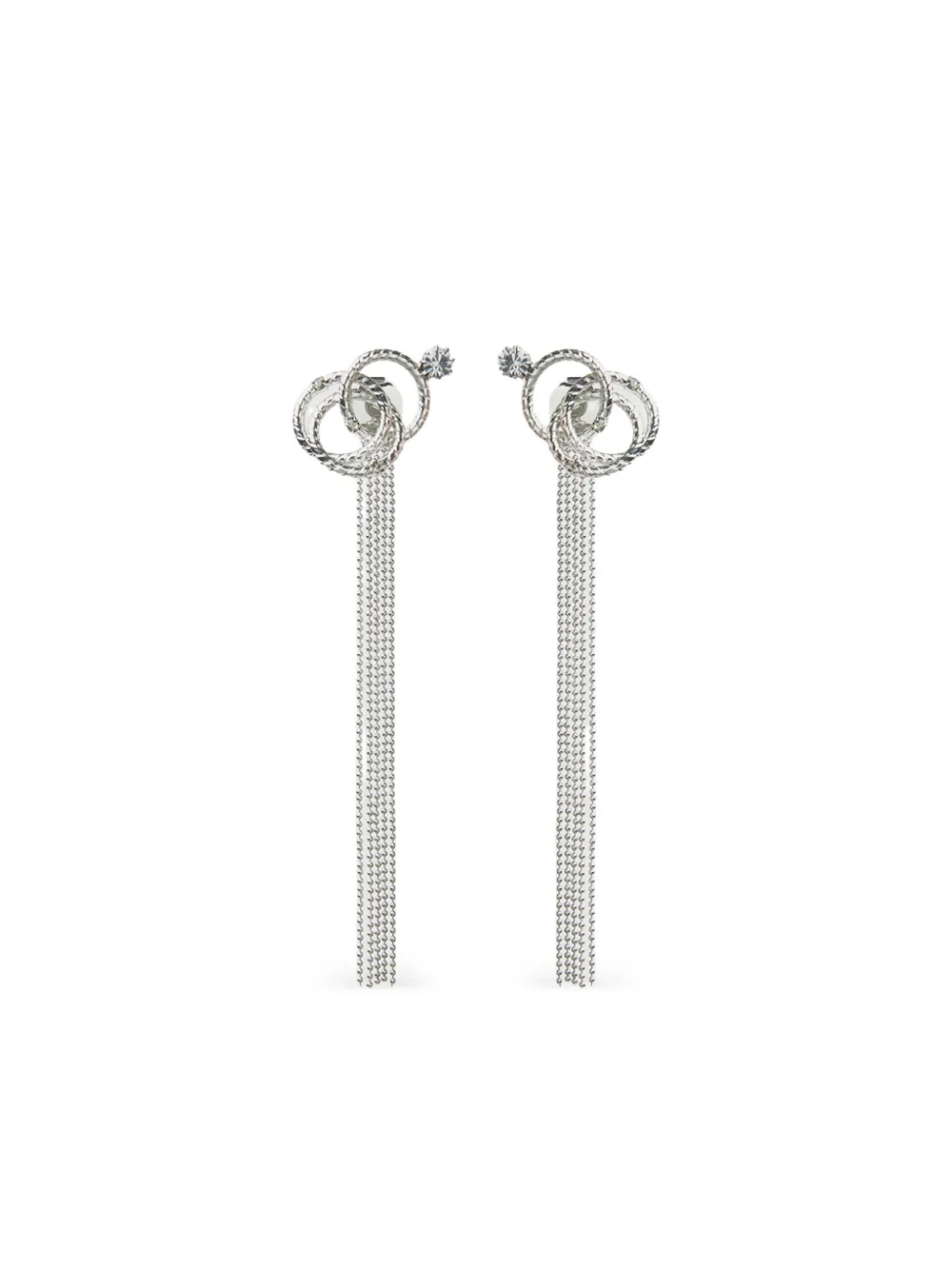 Peserico Orecchini con cristalli - Argento
