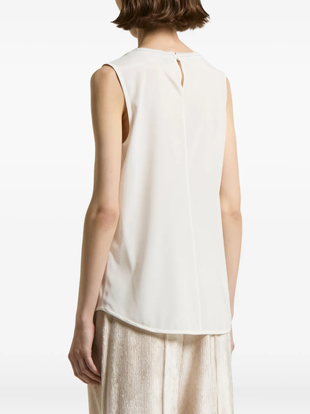 Peserico Top met ronde hals Wit