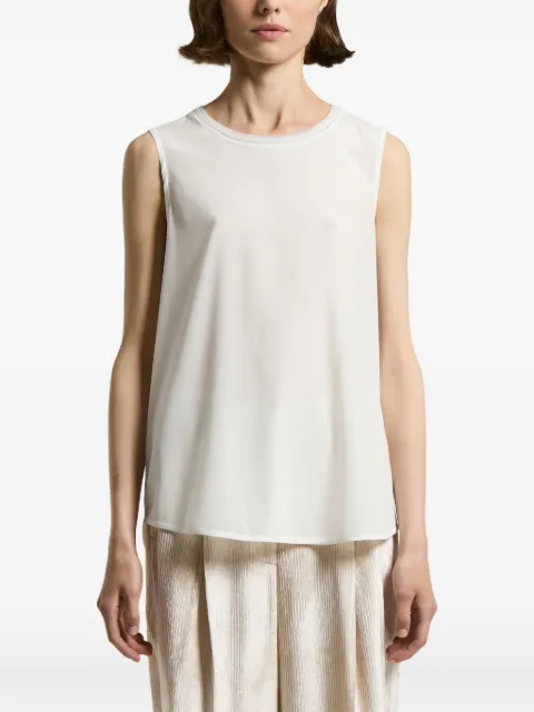 Peserico round-neck sleeveless top