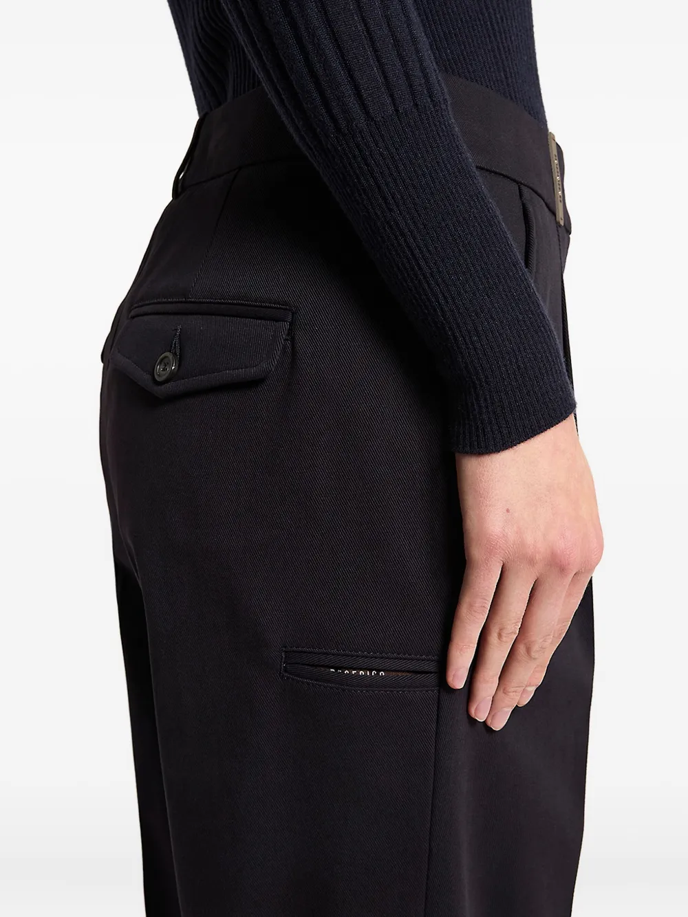 Peserico Plooibroek Blauw