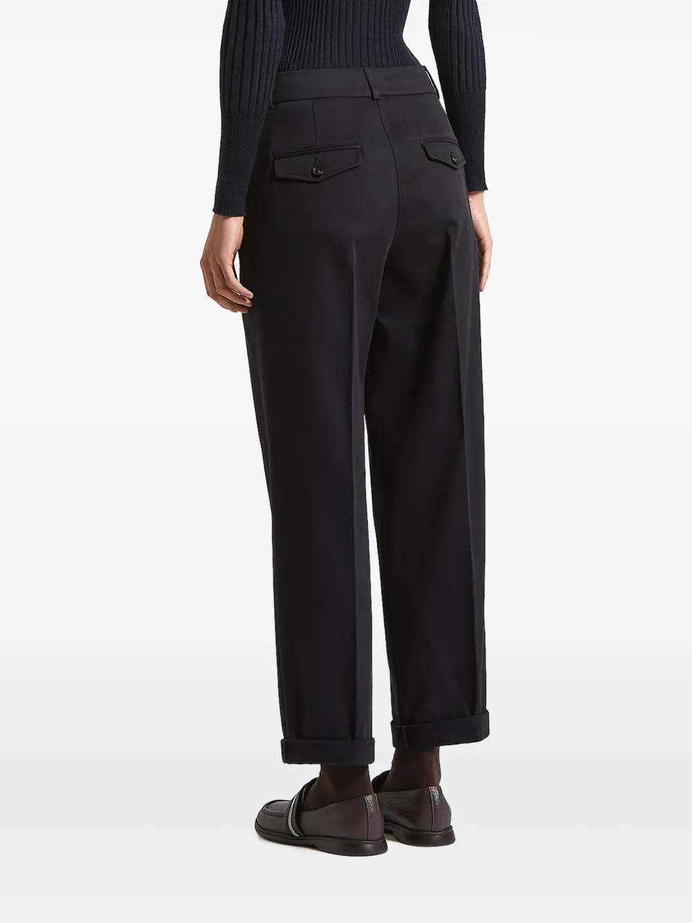 Peserico Plooibroek Blauw