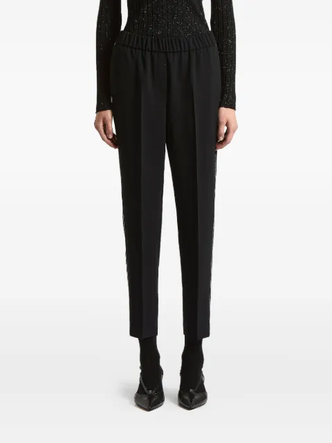 Peserico elasticated-waistband trousers