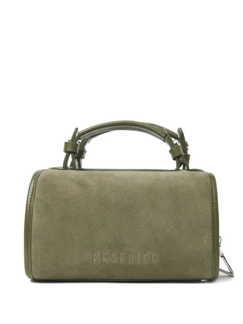 Peserico bolsa de mano de gamuza mini