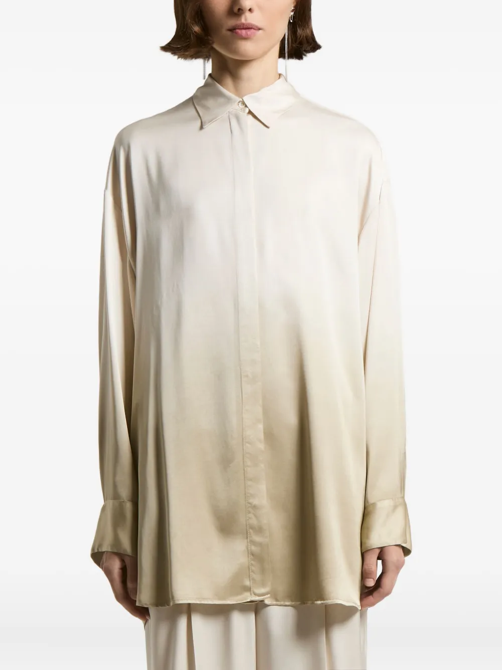 Peserico long-sleeve shirt | Neutrals | Image 1
