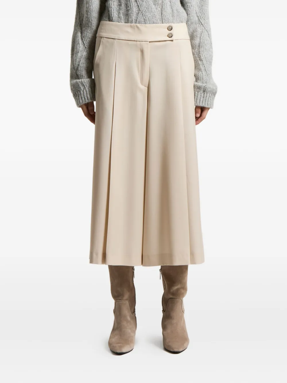 Peserico tailored trousers | Neutrals | Image 1