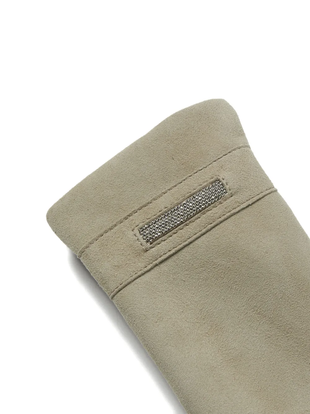 Peserico Suède handschoenen - Groen