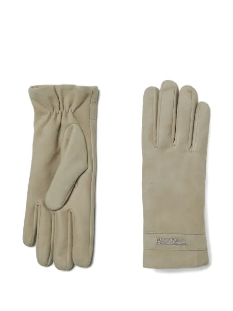 Peserico guantes de gamuza
