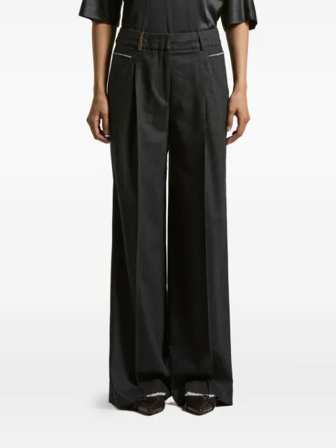 Peserico pantalones con detalles de pinzas