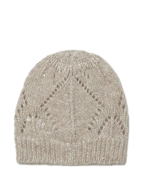 Peserico gorro con ojales