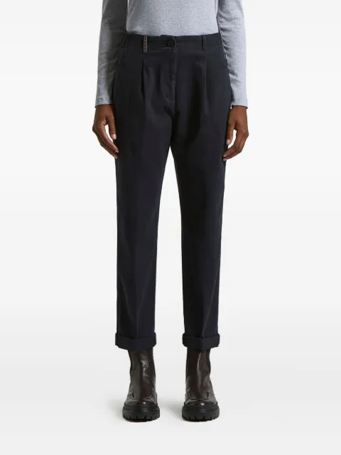 Peserico pantalones con pretina elástica