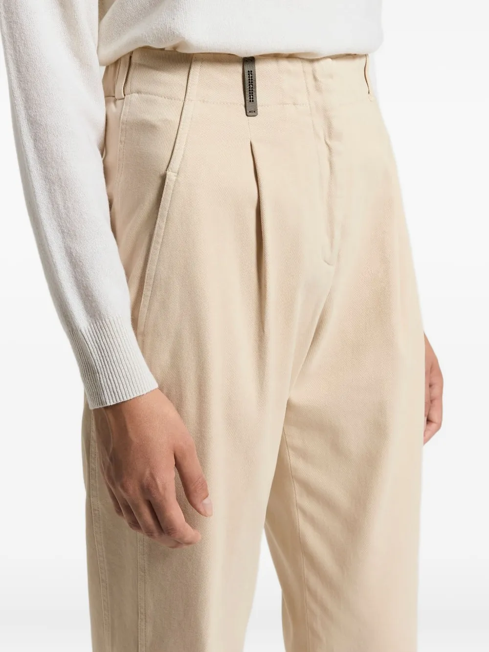 Peserico Plooibroek Beige