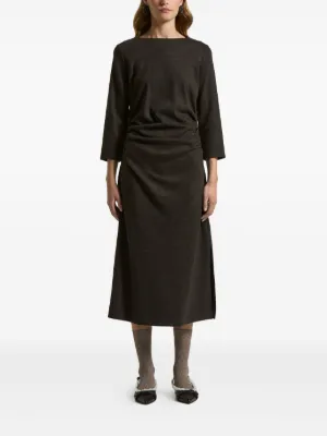 【美品】PESERICO ペゼリコ フロントタック ノースリーブ ワンピース 美品】PESERICO ペゼリコ フロントタック ノースリーブ ワンピース