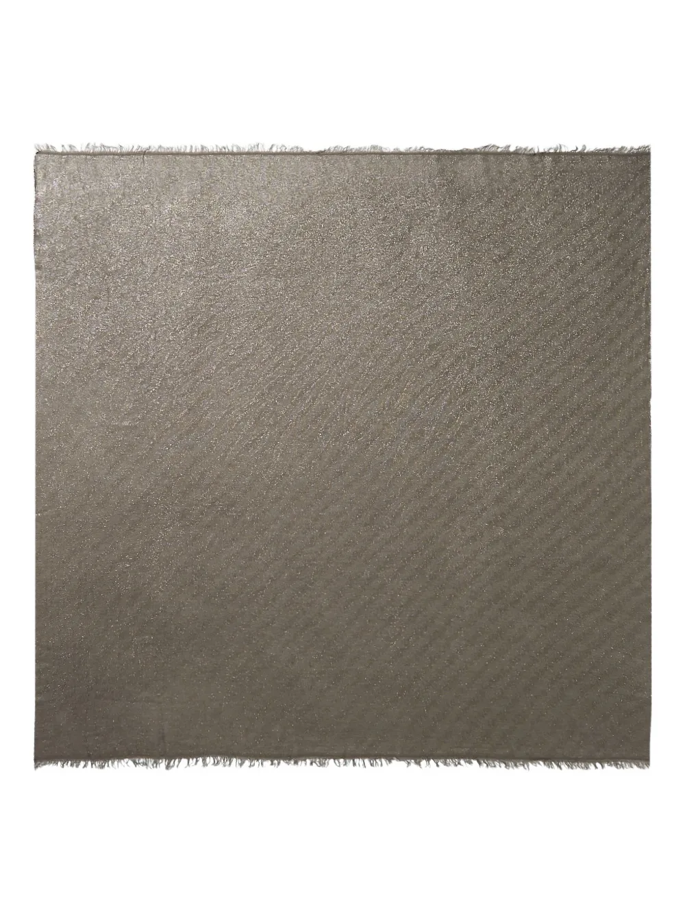 Peserico metallic fringed scarf | Brown | Image 1