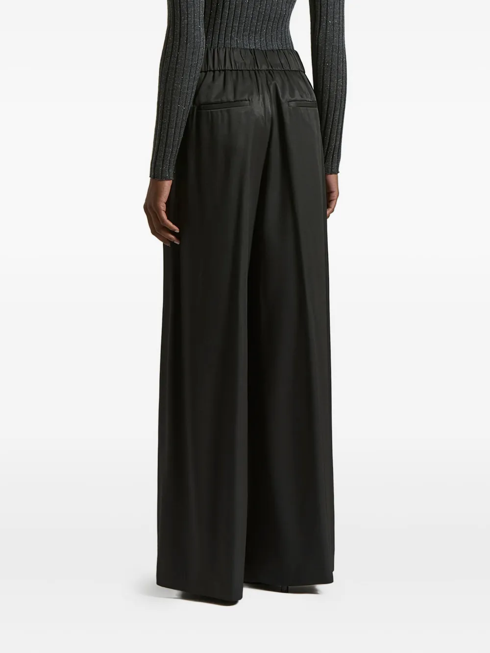 Peserico Elastische broek Grijs