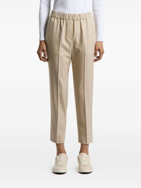 Peserico elasticated-waist trousers