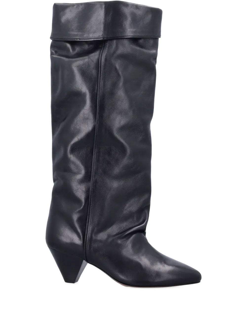 ISABEL MARANT Elita leather boots - Nero