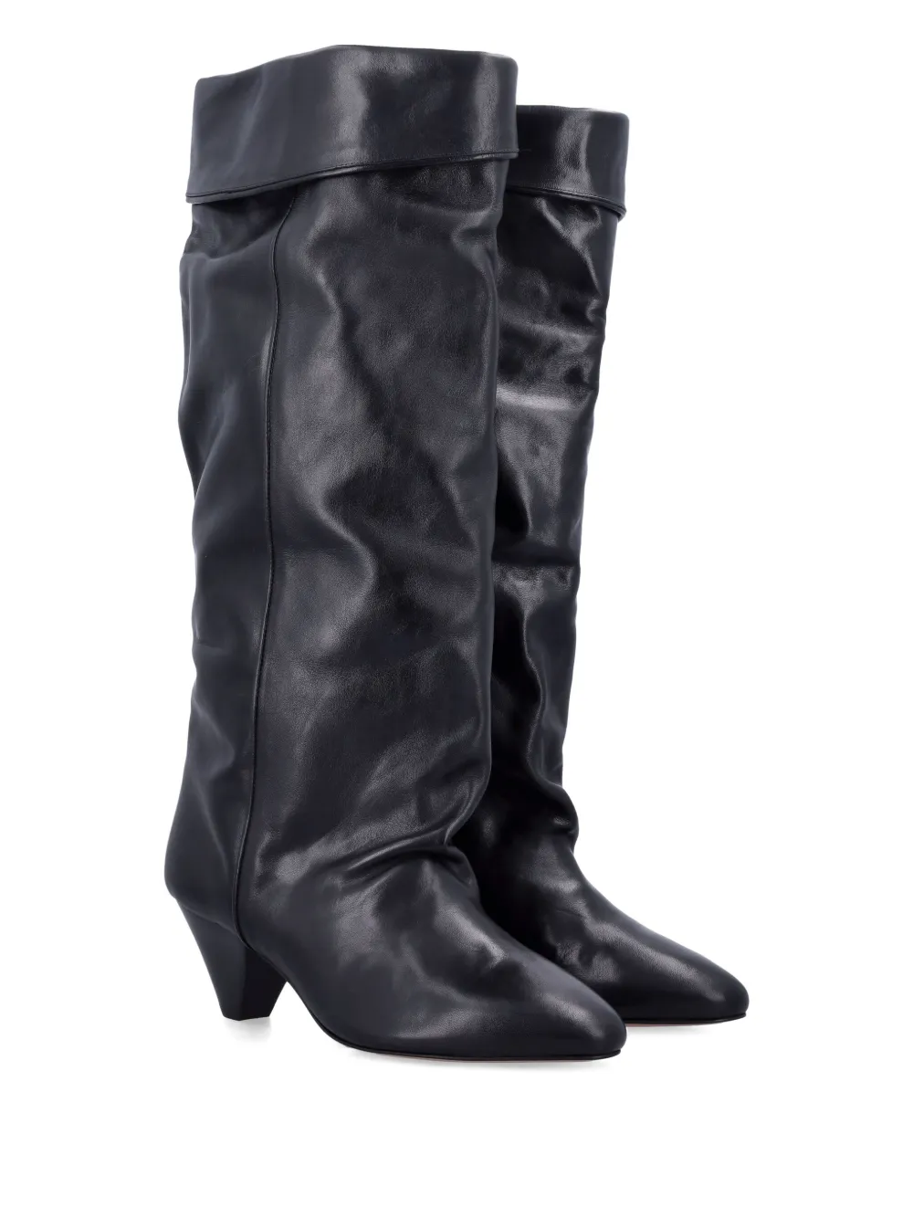 ISABEL MARANT Elita leather boots Black