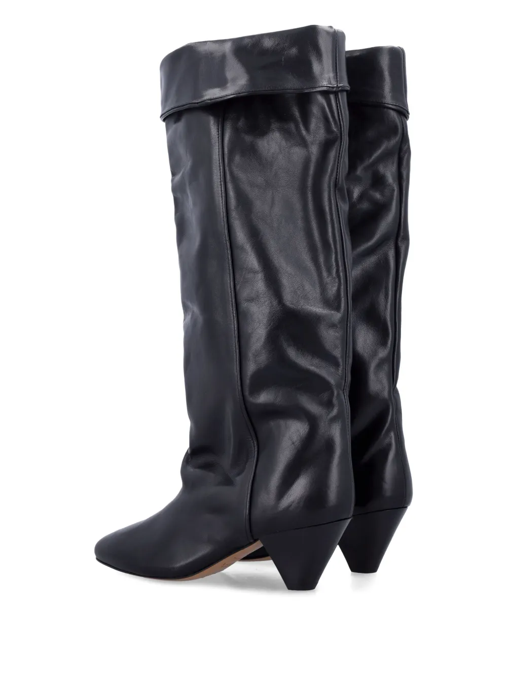 ISABEL MARANT Elita leather boots Black