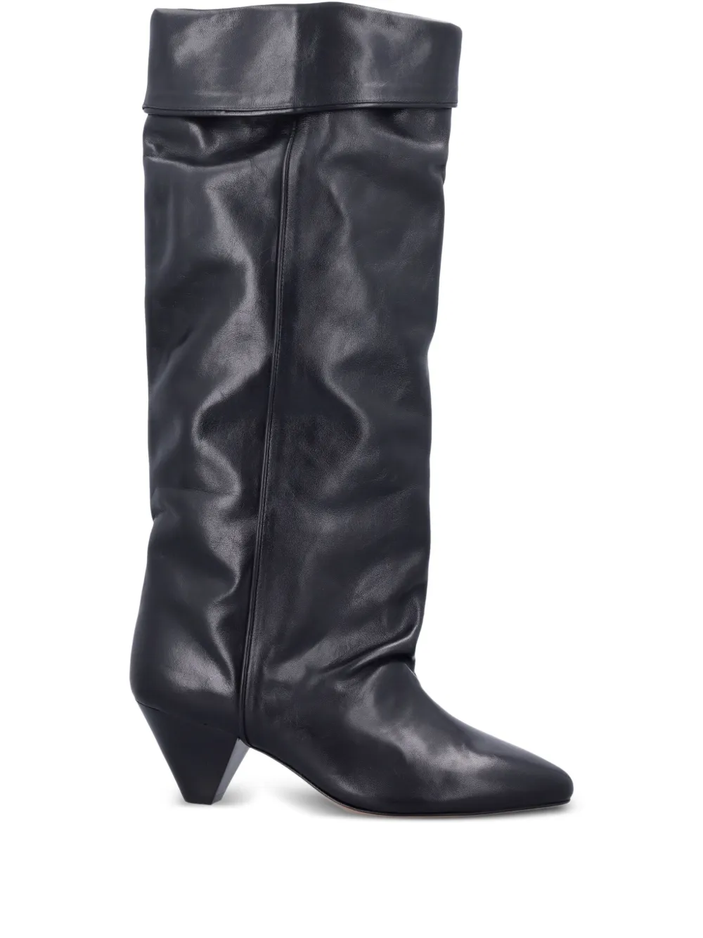 ISABEL MARANT Elita leather boots Black