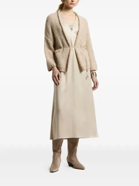 Peserico V-neck midi dress