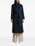 Peserico double-breasted coat - 060 BLUE