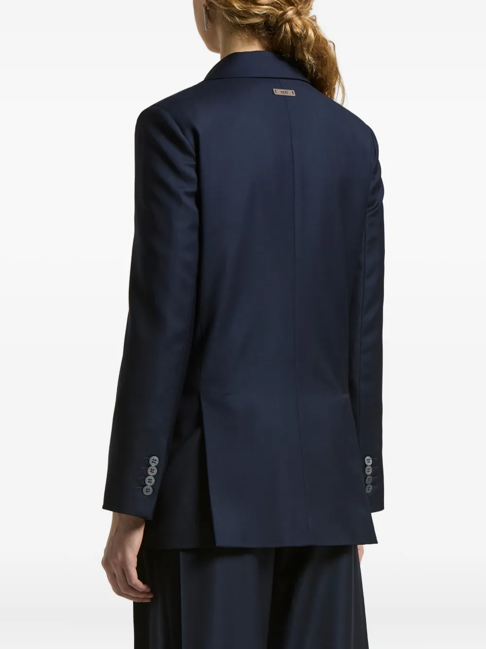 Peserico Blazer met dubbele rij knopen Blauw