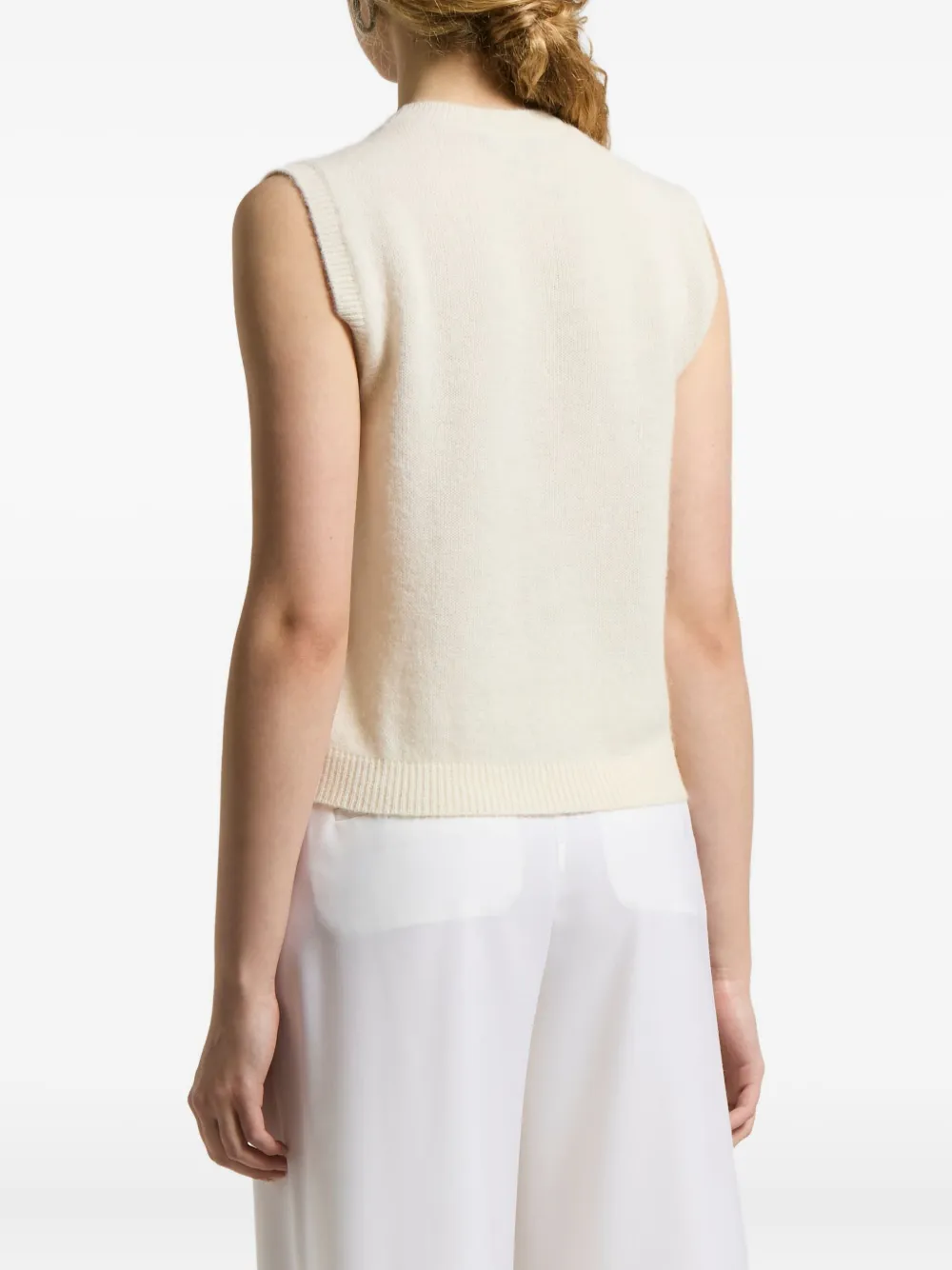 Peserico Vest verfraaid met pailletten Wit